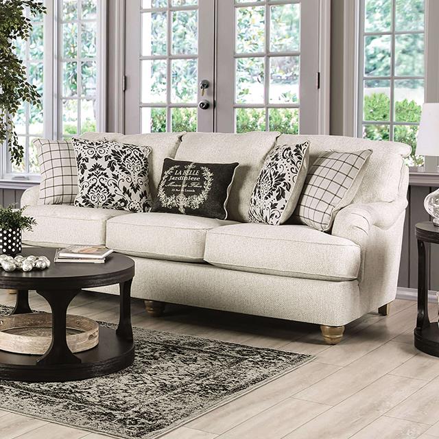 Furniture of America Mossley SM6090-SF Sofa IMAGE 1